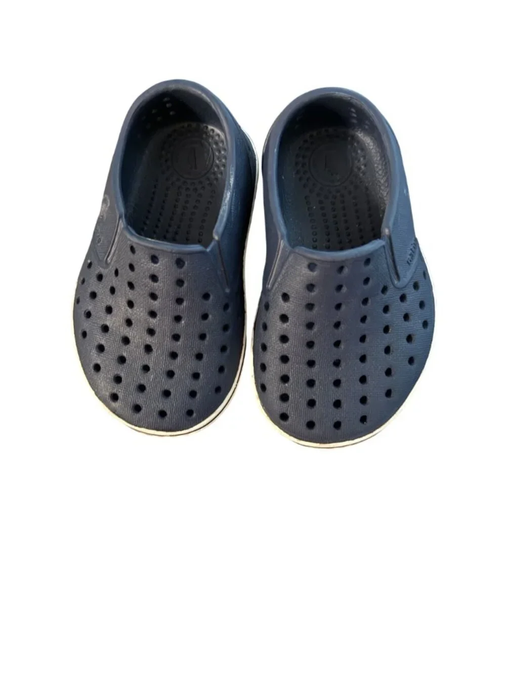 Native Kids Jefferson Slip-On Shoes Navy Size C5 Durable Lightweight Design